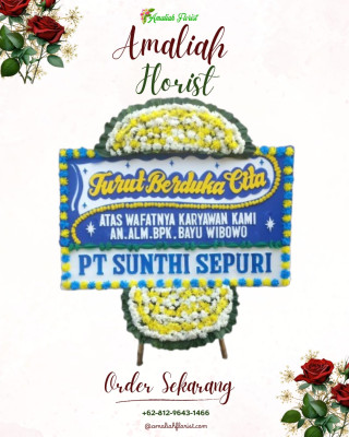 Papan Bunga Duka di Danau Tundai