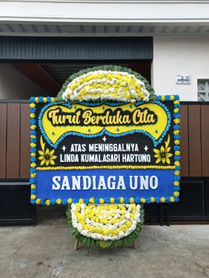 Papan Bunga Duka di Danau Tundai
